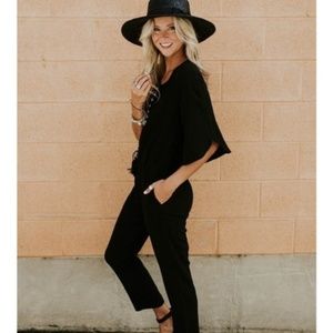 Roolee Rochester Hills Jumpsuit Black